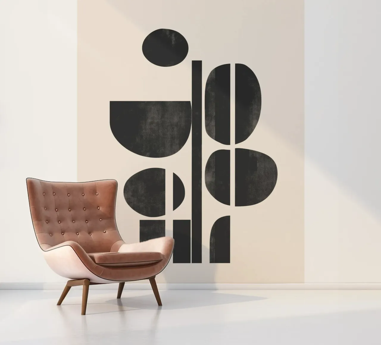 Modern Forms fotobehang van Nadjaa