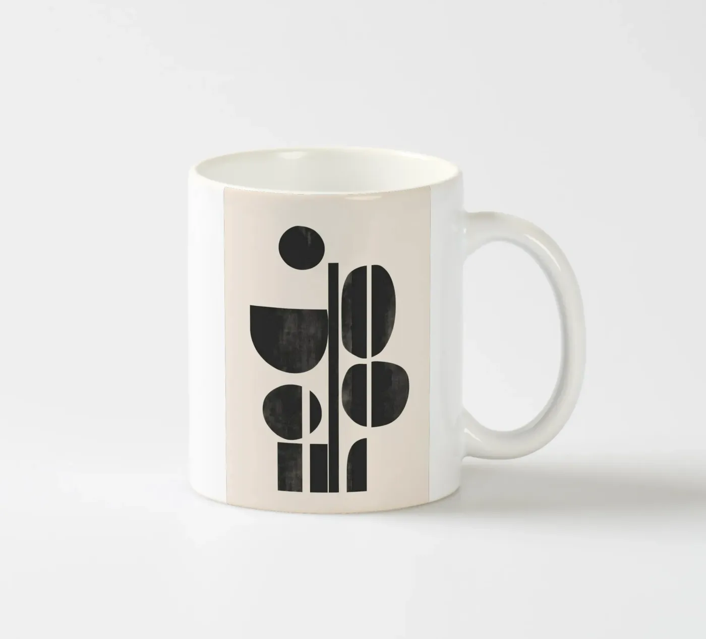 Modern Forms ceramic mug by Nadjaa