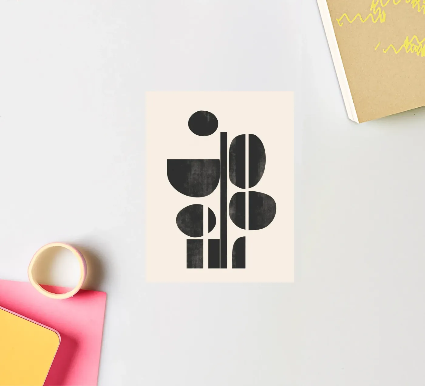 Modern Forms sticker van Nadjaa