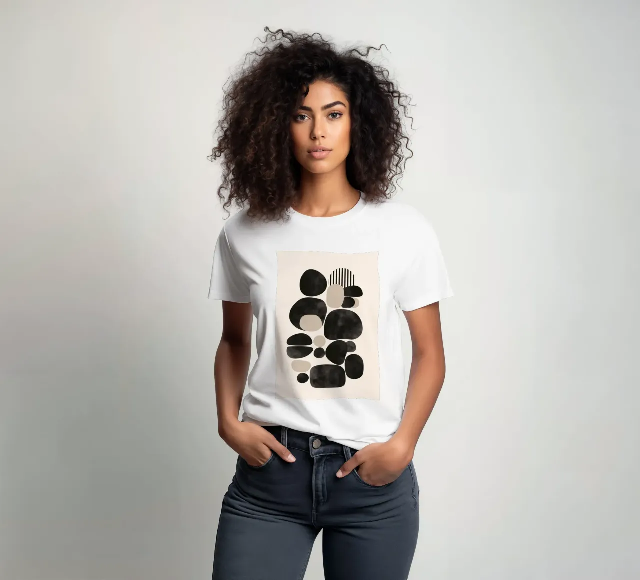 Pebble Form t-shirt da Nadjaa