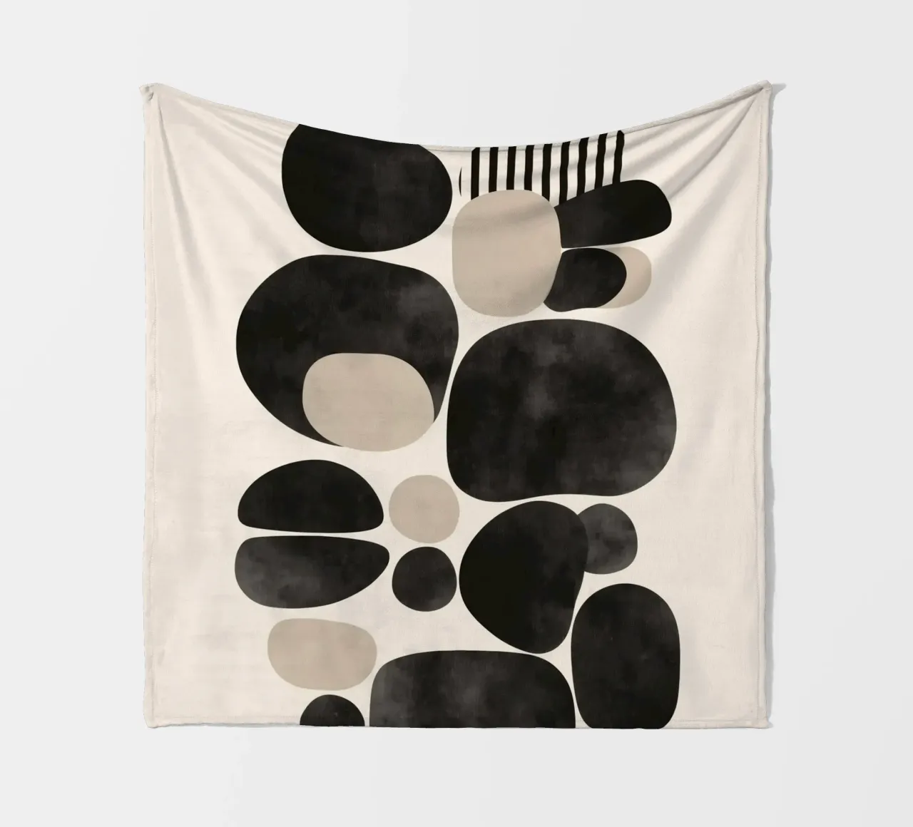 Pebble Form coperta in pile da Nadjaa