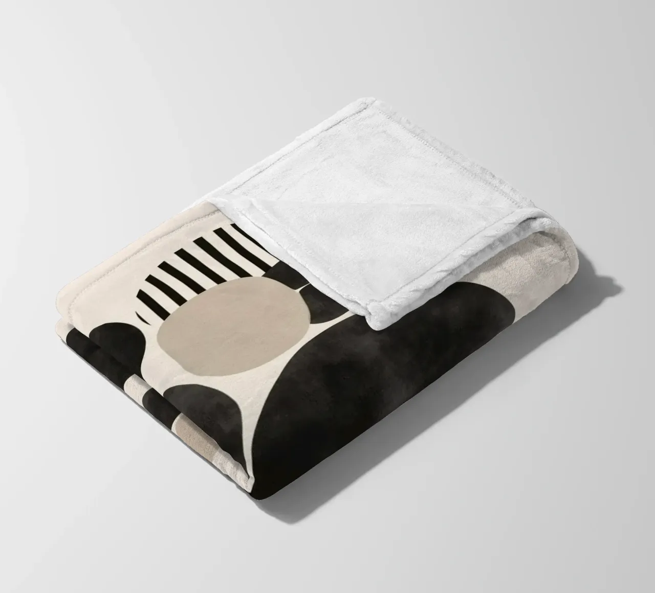 Pebble Form coperta in pile da Nadjaa