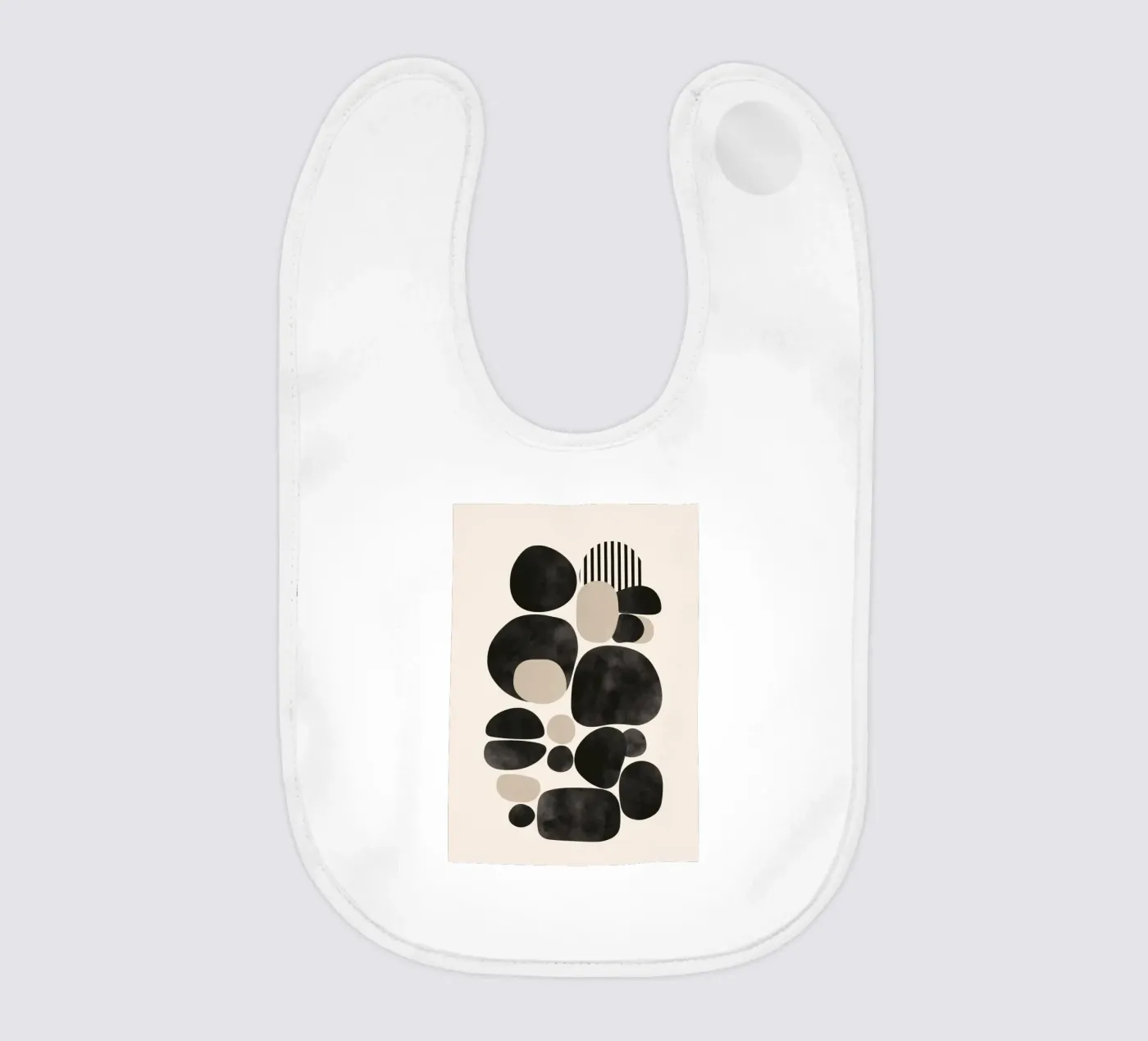 Pebble Form baby slabbetje van Nadjaa