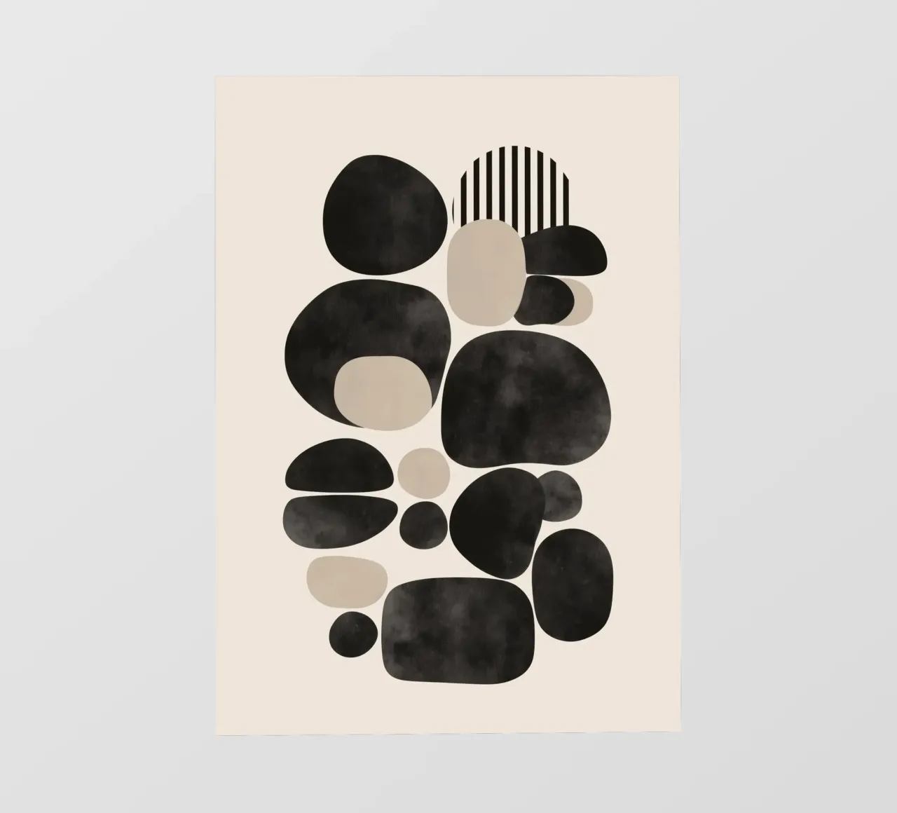 Pebble Form telo in pvc da Nadjaa