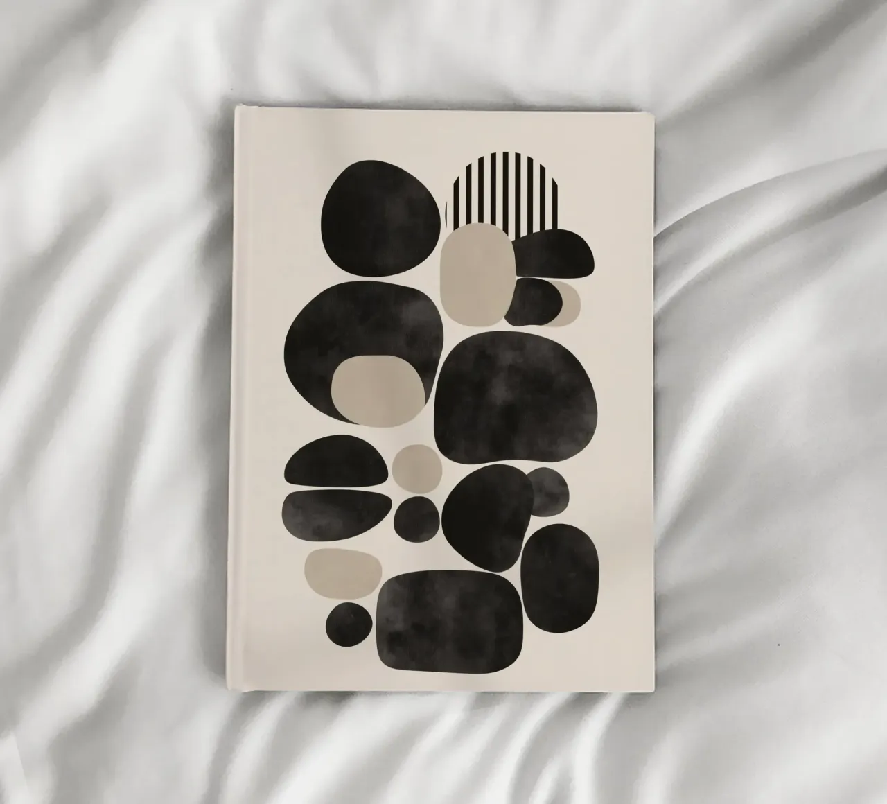 Pebble Form notebook by Nadjaa