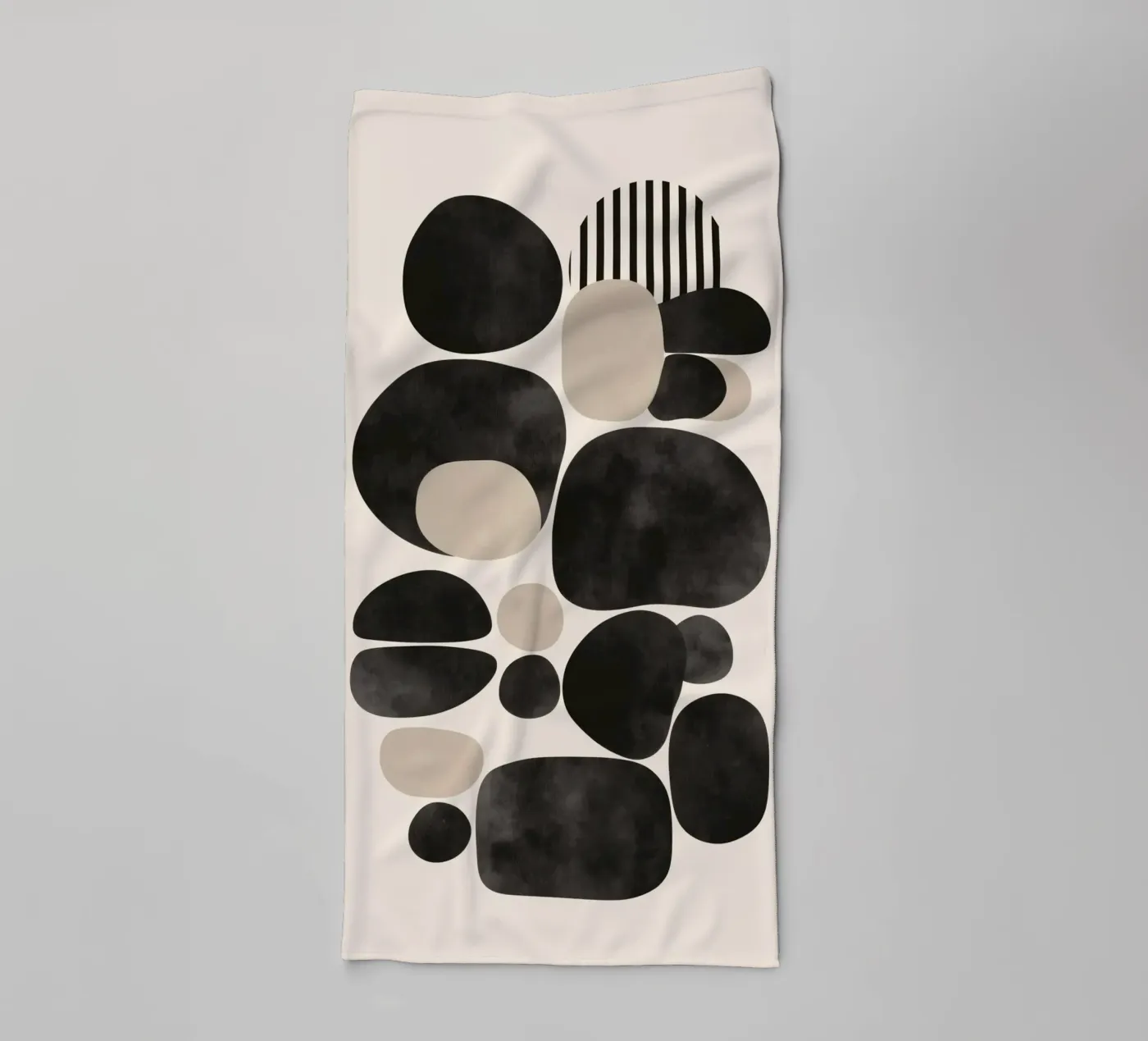 Pebble Form badhanddoek van Nadjaa