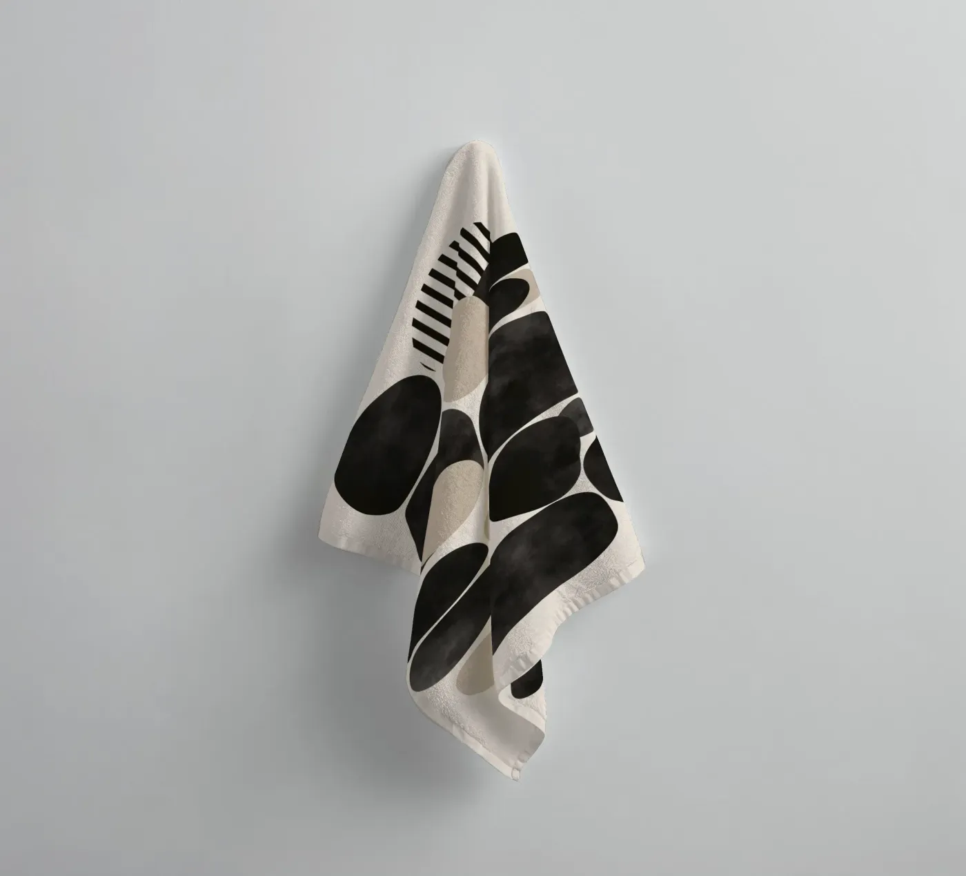 Pebble Form badhanddoek van Nadjaa