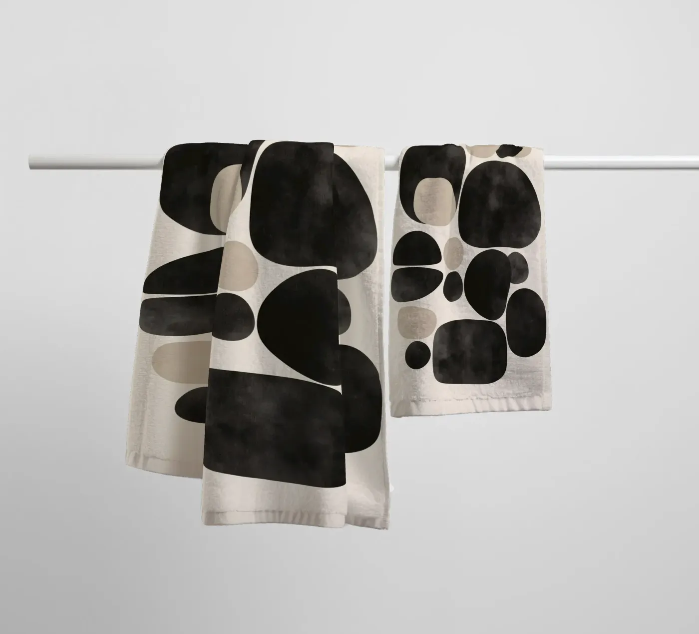 Pebble Form badhanddoek van Nadjaa