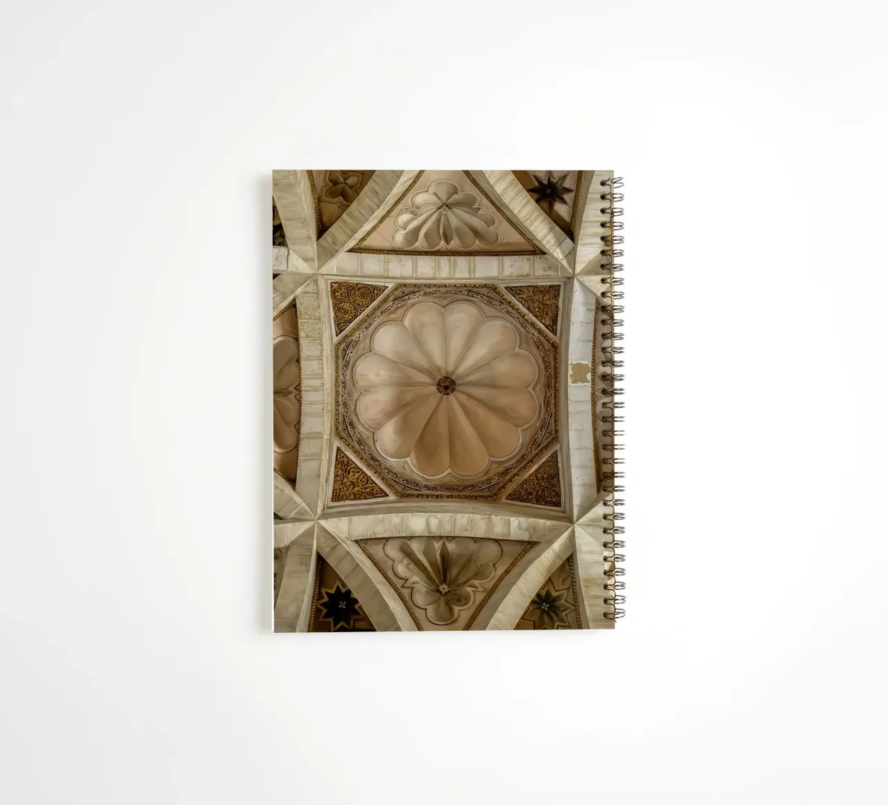 Vaults of the Mezquita Cathedral in Cordoba spiral notebook by Bilderwelt - Kunst für die Wand