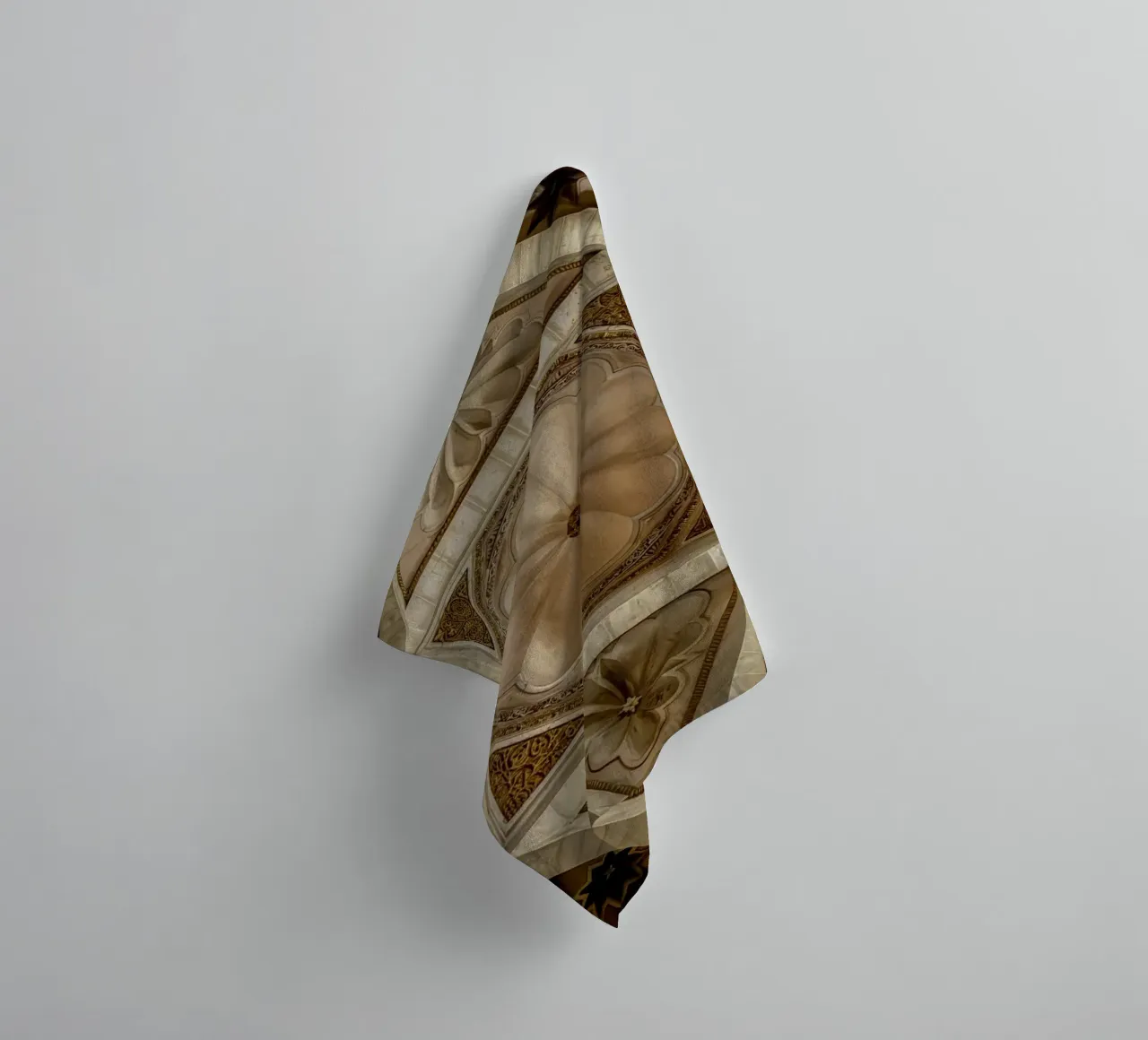 Voûte de la cathédrale de la Mezquita à Cordoue serviette de bain de Bilderwelt - Kunst für die Wand