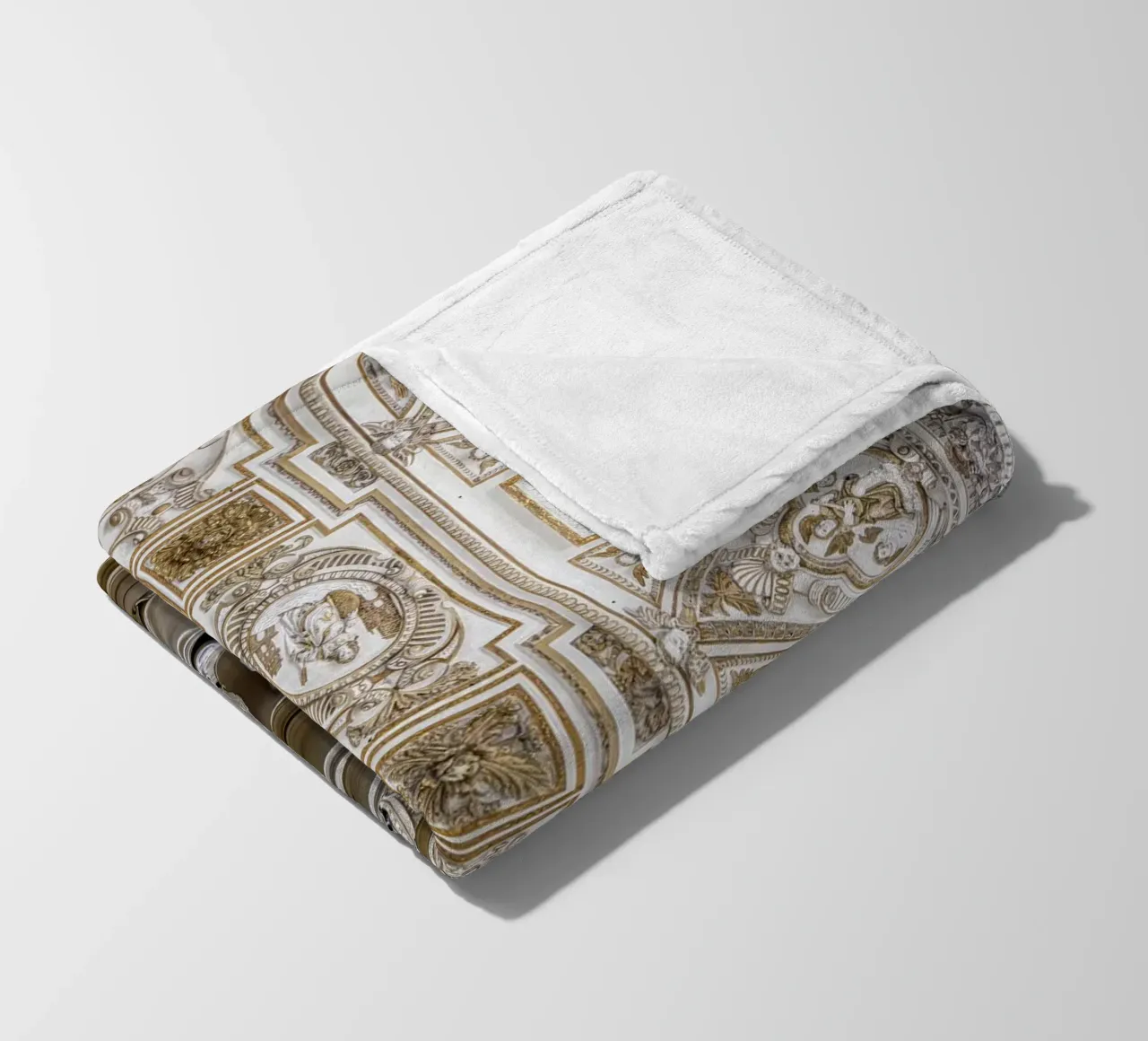 Volta barocca con pala d'altare a Córdoba coperta in pile da Bilderwelt - Kunst für die Wand
