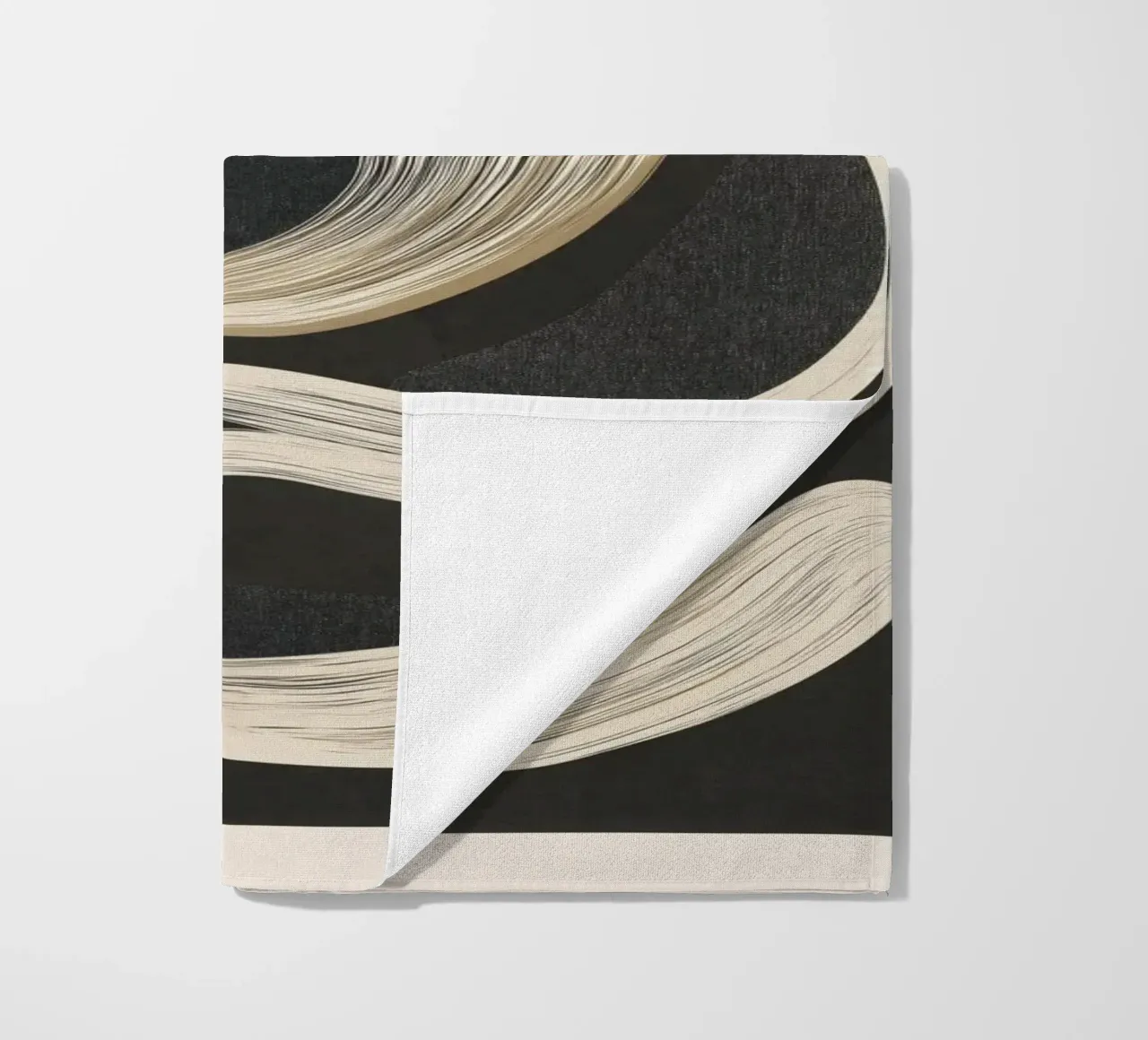 Monochrome Flow - Abstract Line Movement telo mare da Flow Line