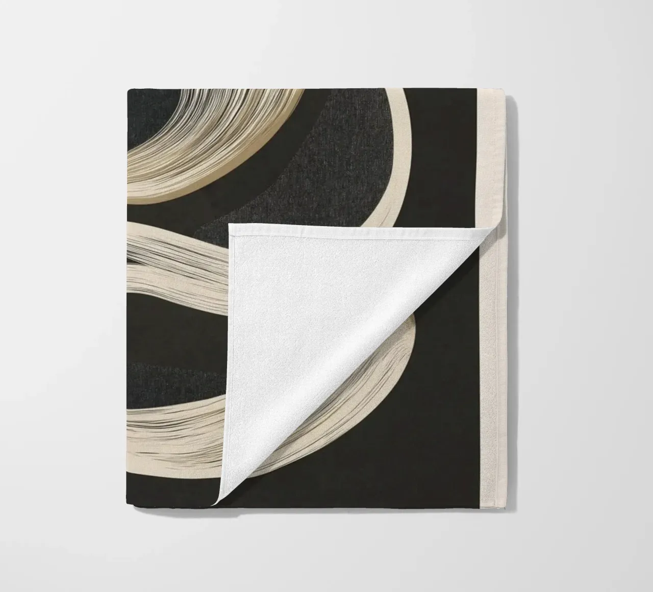 Monochrome Flow - Abstract Line Movement telo mare da Flow Line