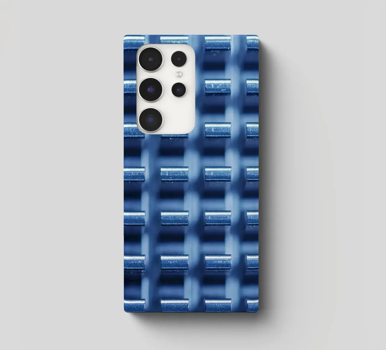 Structure métallique avec ailettes de refroidissement - vue macro coque samsung de Bilderwelt - Kunst für die Wand