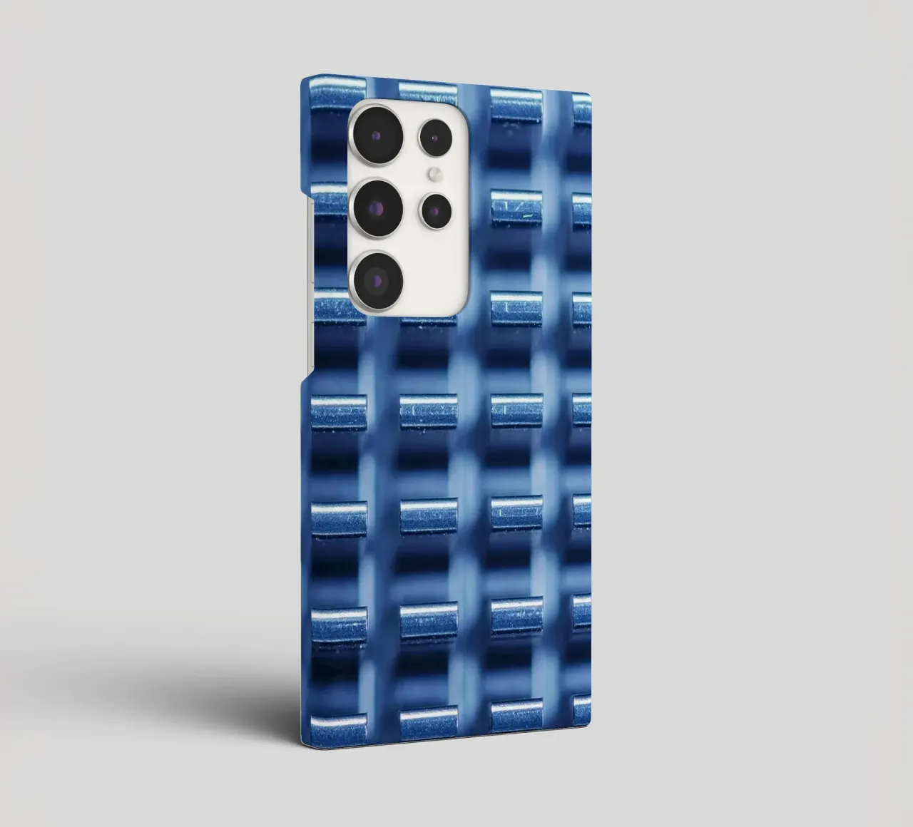 Structure métallique avec ailettes de refroidissement - vue macro coque samsung de Bilderwelt - Kunst für die Wand