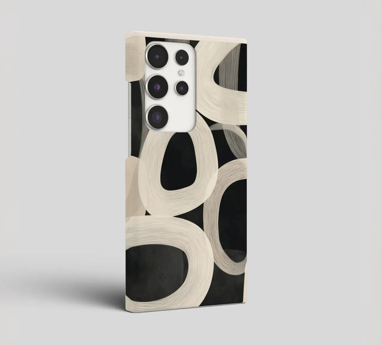 Soft Forms - Abstract Minimalist Line Art cover samsung da Flow Line