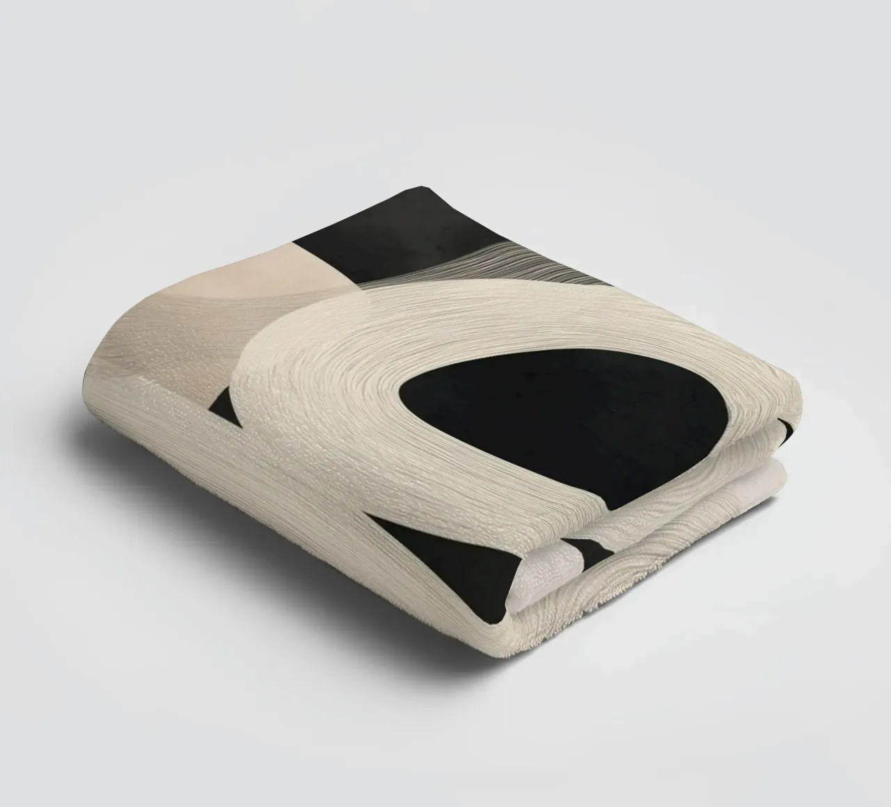 Soft Forms - Abstract Minimalist Line Art asciugamano da bagno da Flow Line