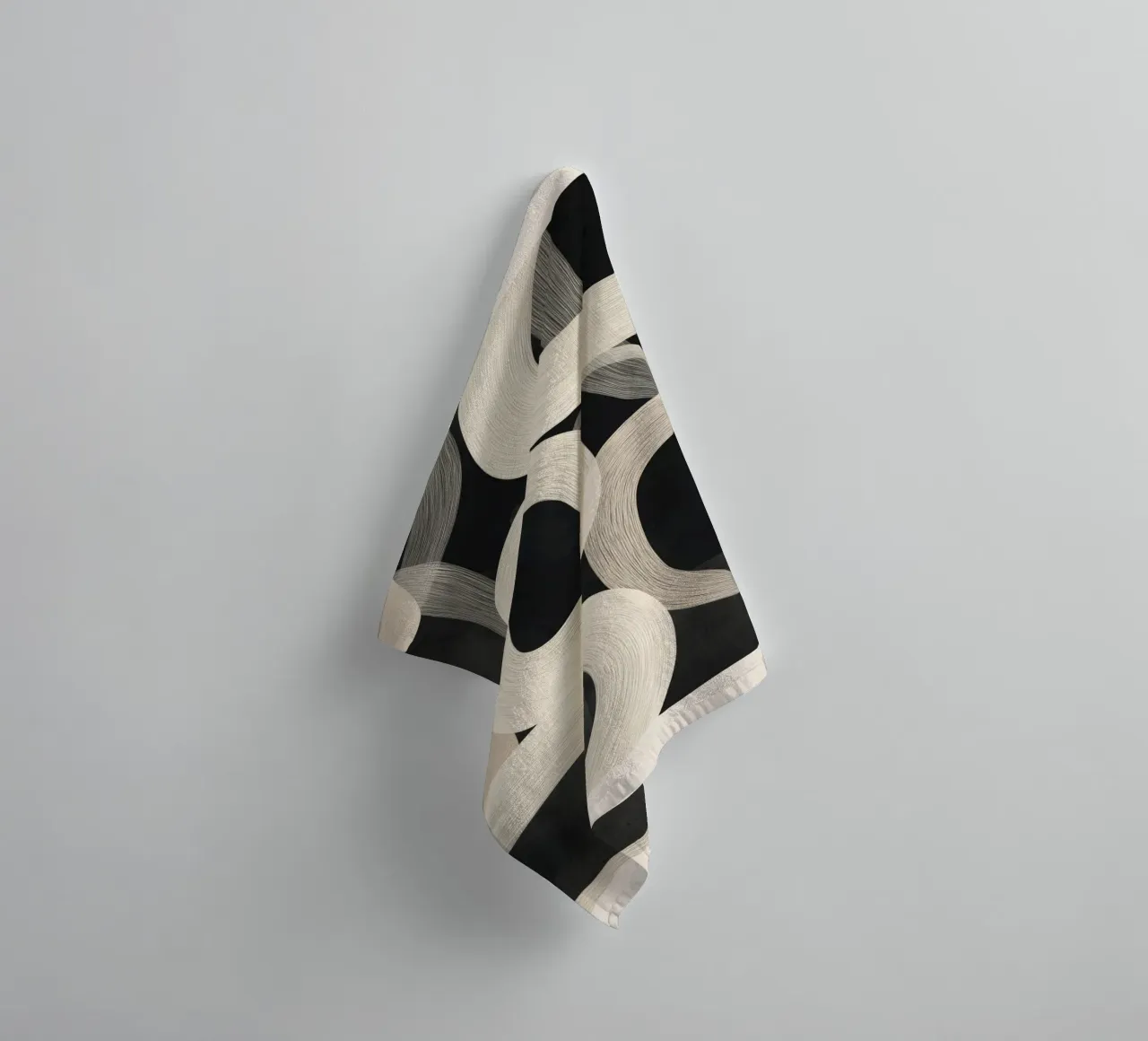 Soft Forms - Abstract Minimalist Line Art asciugamano da bagno da Flow Line