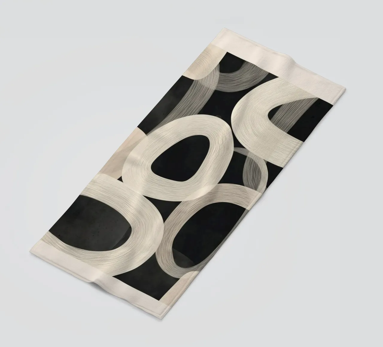 Soft Forms - Abstract Minimalist Line Art telo mare da Flow Line