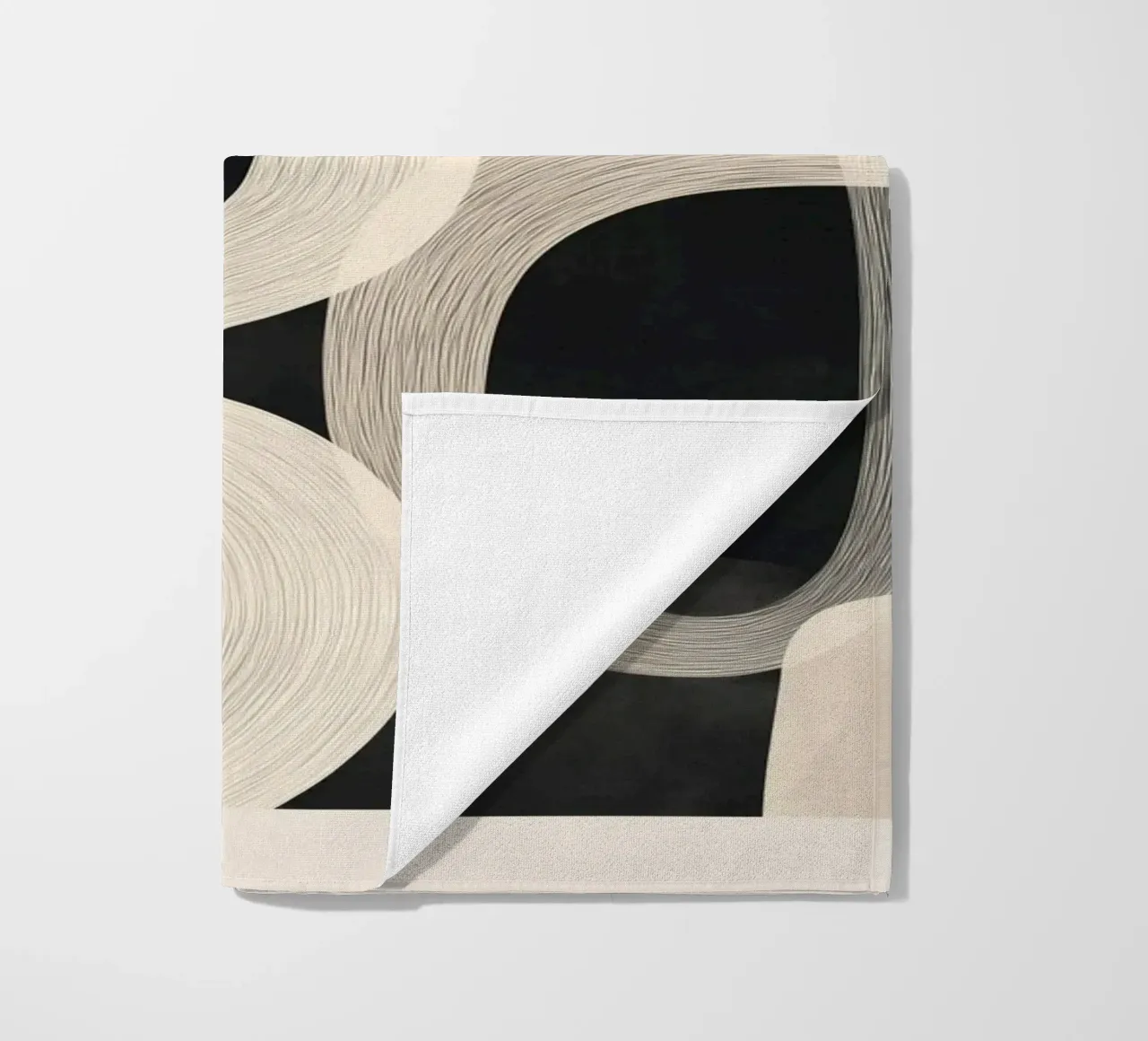 Soft Forms - Abstract Minimalist Line Art telo mare da Flow Line