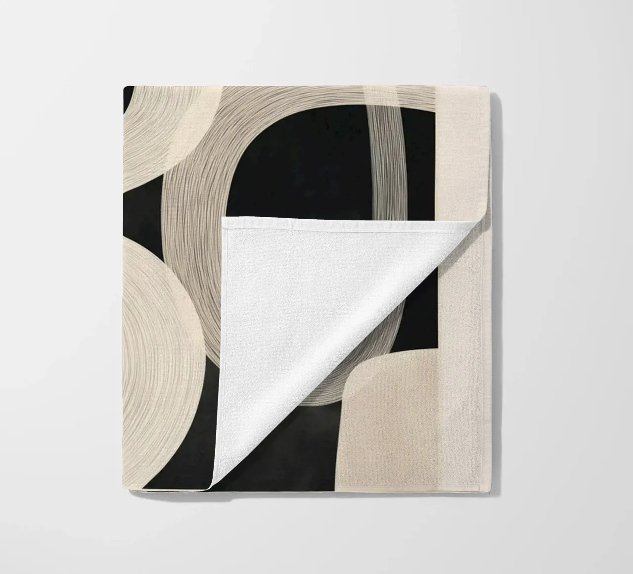 Soft Forms - Abstract Minimalist Line Art telo mare da Flow Line