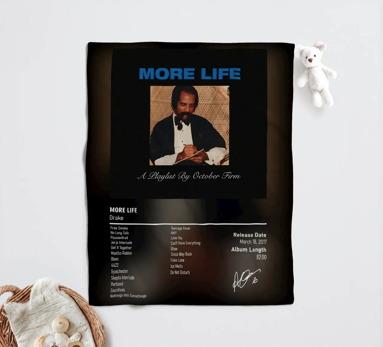 More Life (2017) by Drake coperta in pile da DGUnder