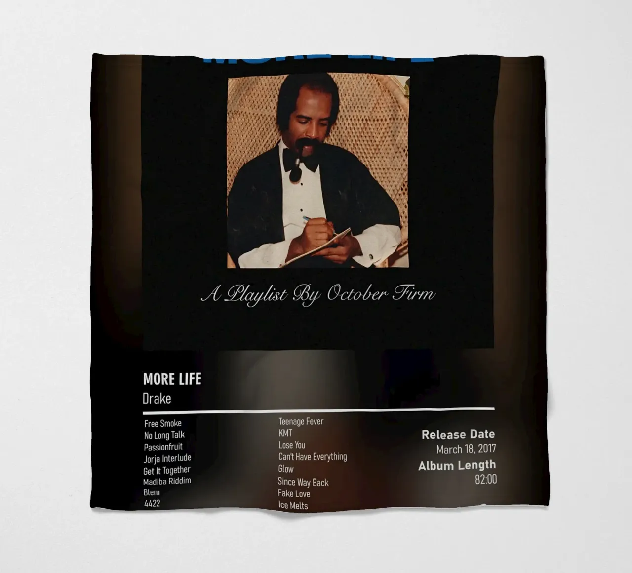 More Life (2017) by Drake coperta in pile da DGUnder