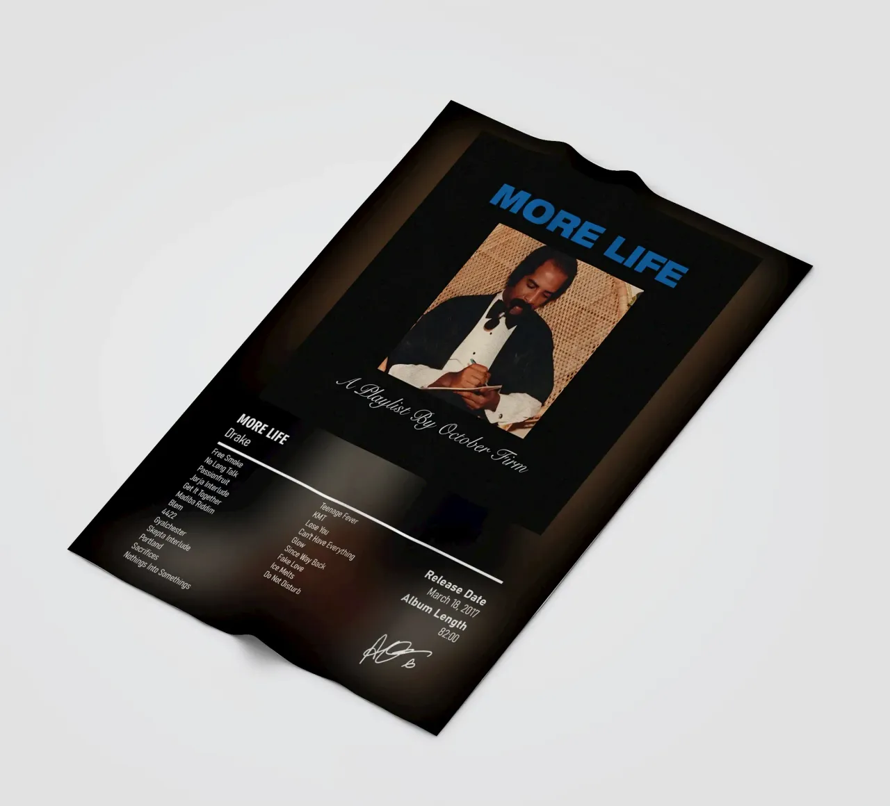 More Life (2017) by Drake coperta in pile da DGUnder