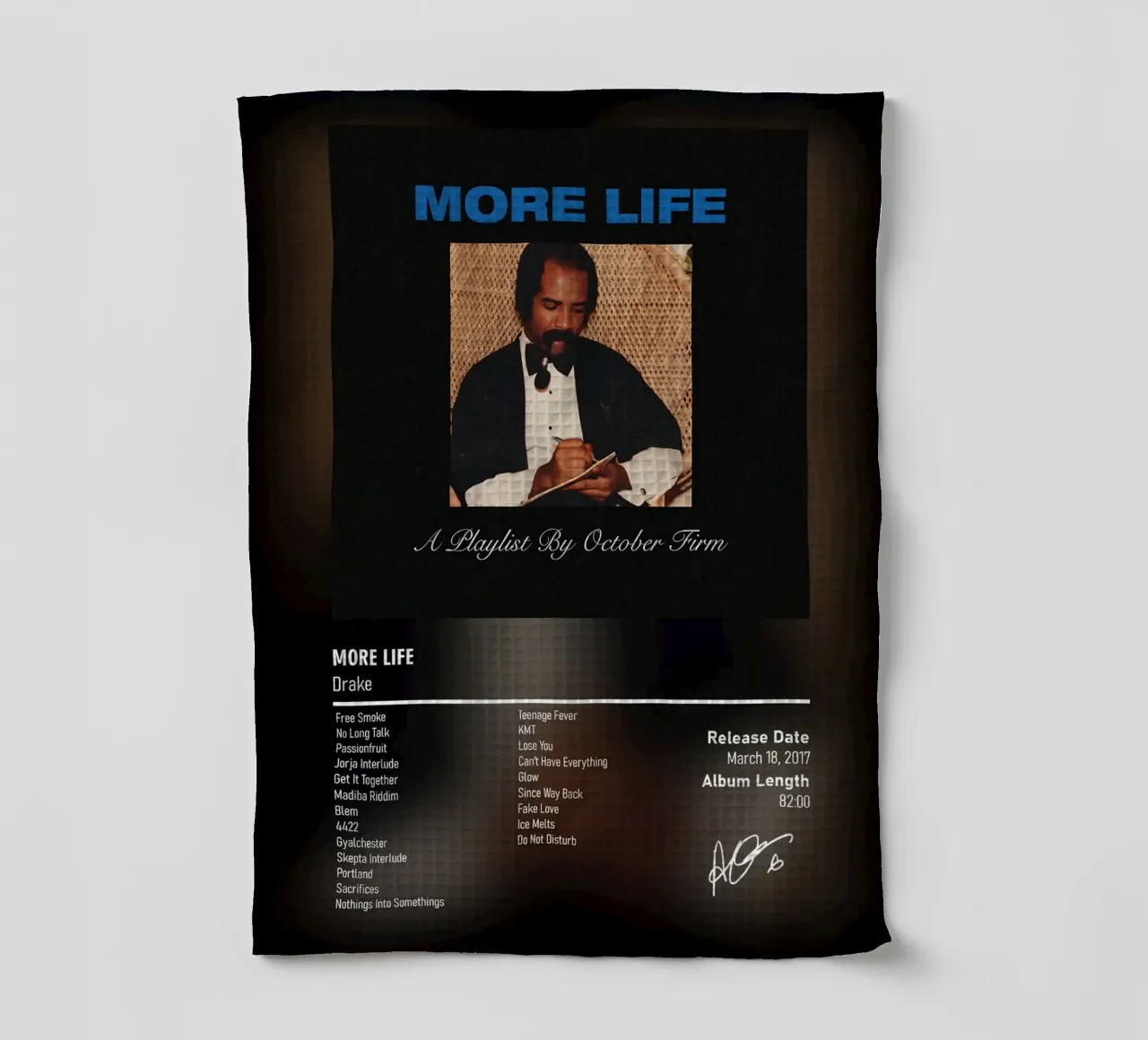 More Life (2017) by Drake canovaccio da cucina da DGUnder
