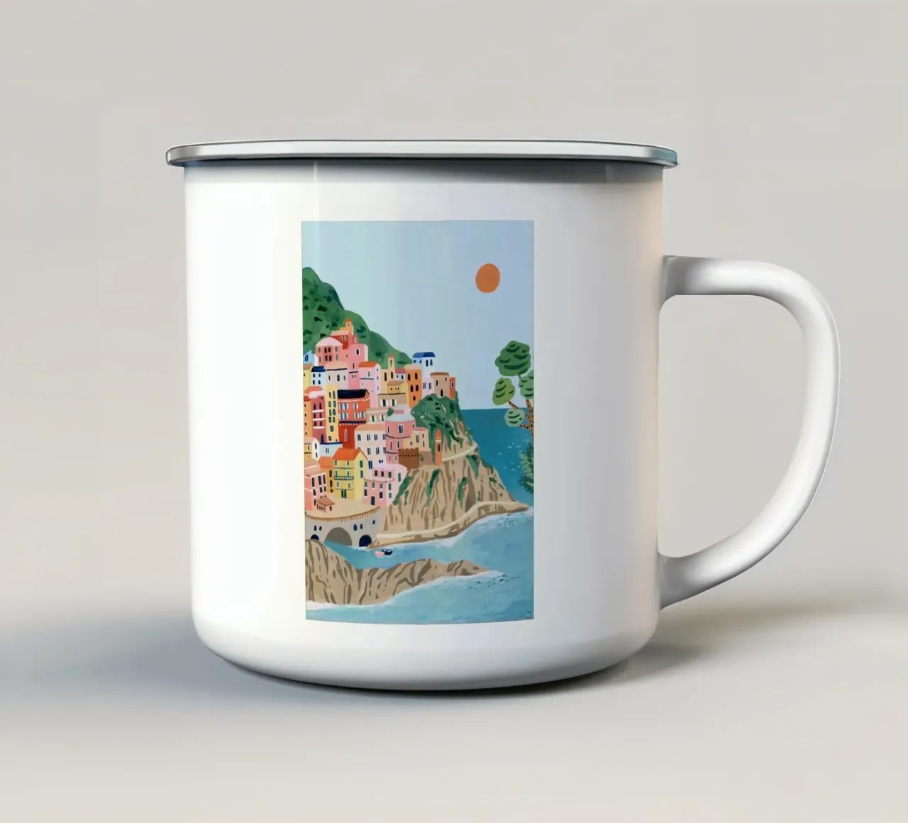 mare costiero tazza in smalto da Alexa Bell