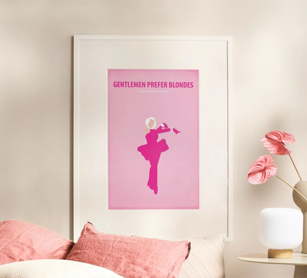 Gentlemen prefer Blondes Poster von Fräulein Fisher