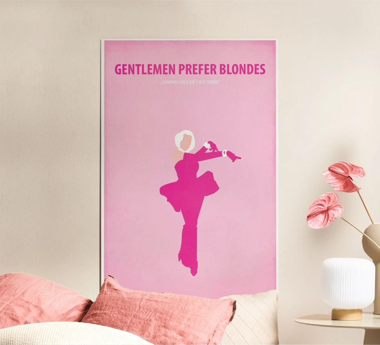 Gentlemen prefer Blondes Poster von Fräulein Fisher