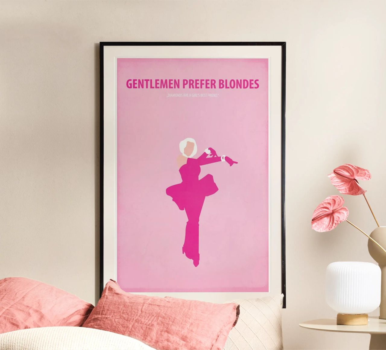 Gentlemen prefer Blondes Poster von Fräulein Fisher