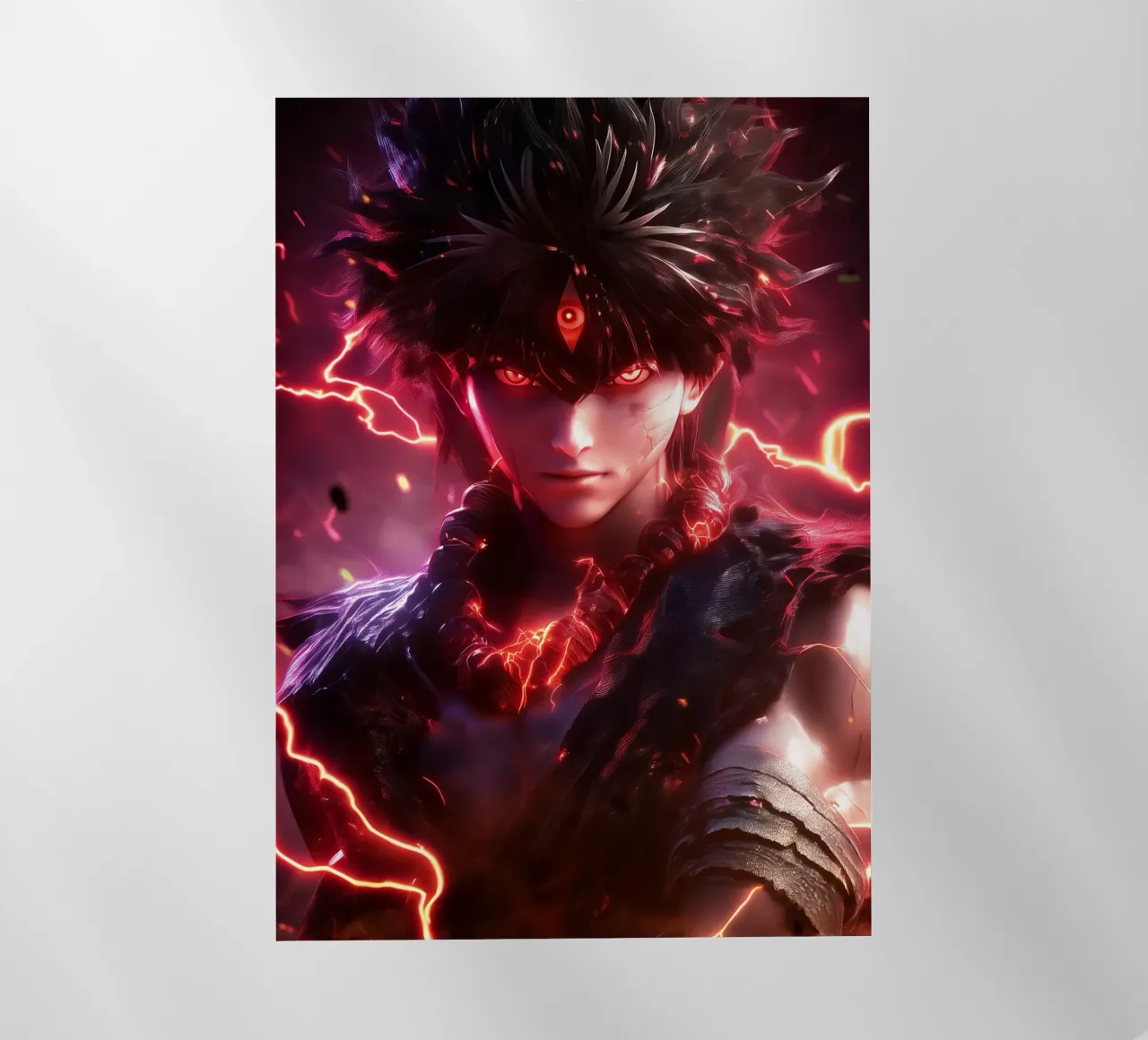 Hiei Yuyu Hakusho pellicola backlit da Fleur de Lys