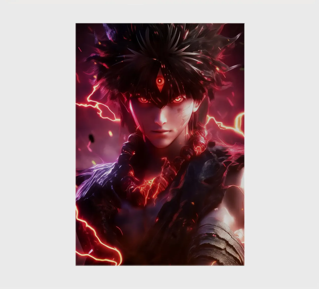 Hiei Yuyu Hakusho notebook by Fleur de Lys