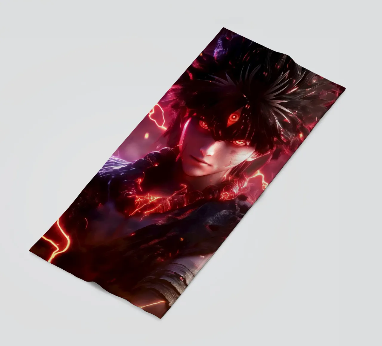 Hiei Yuyu Hakusho telo mare da Fleur de Lys