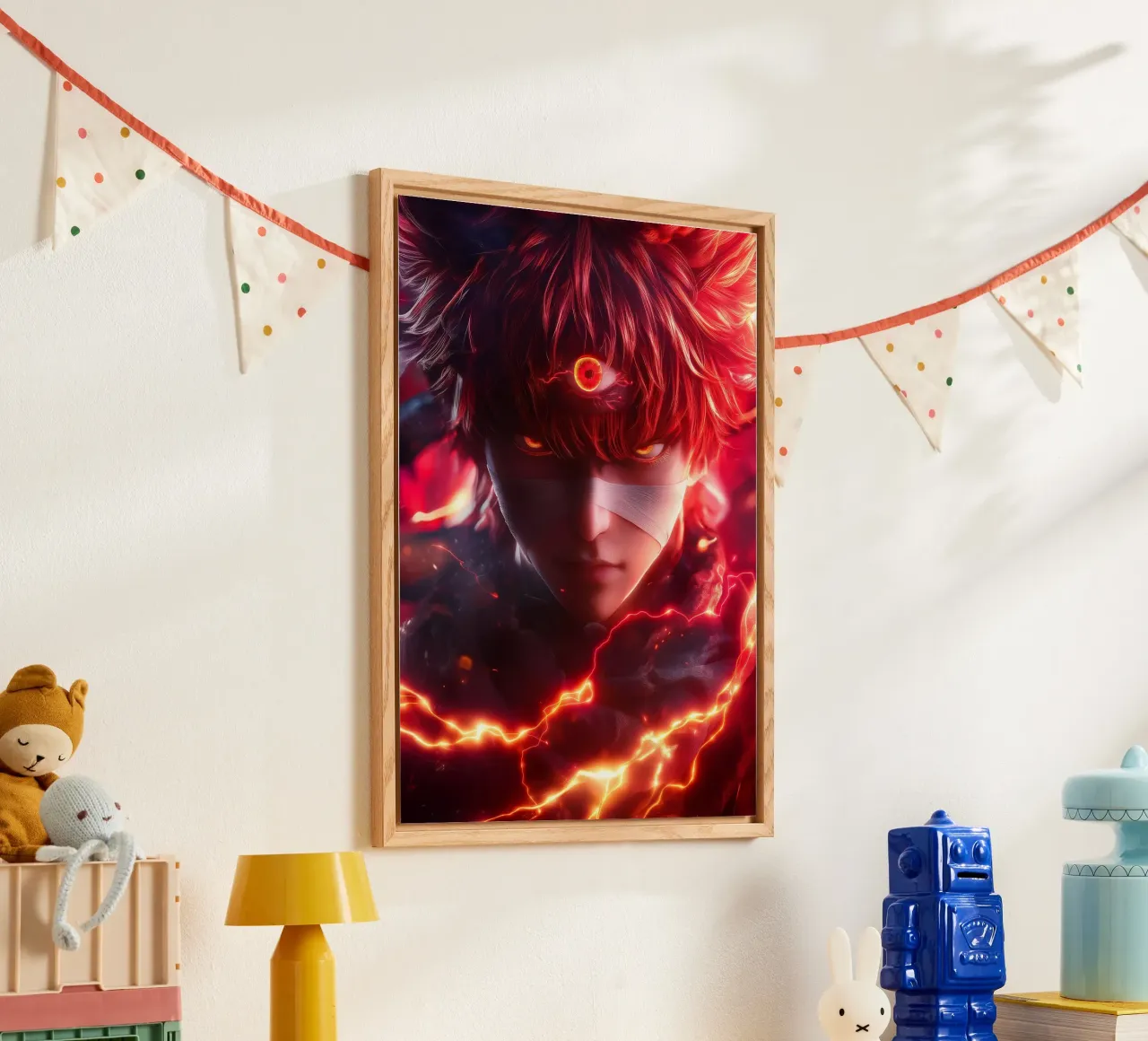 Hiei Yuyu Hakusho plexiglass da Fleur de Lys