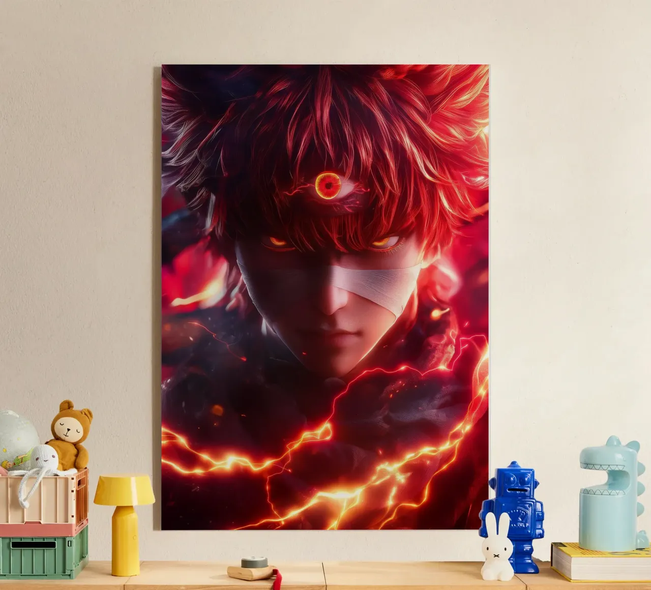 Hiei Yuyu Hakusho plexiglass da Fleur de Lys