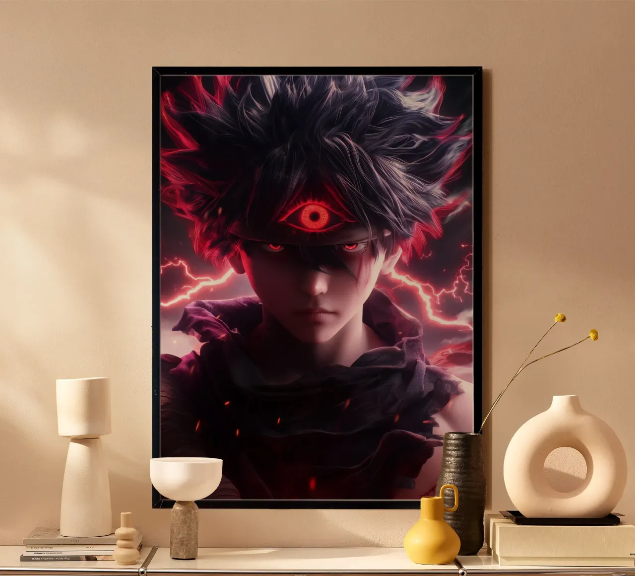 Hiei Yuyu Hakusho hahnemühle van Fleur de Lys