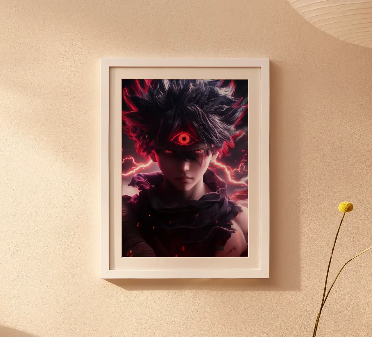 Hiei Yuyu Hakusho hahnemühle van Fleur de Lys