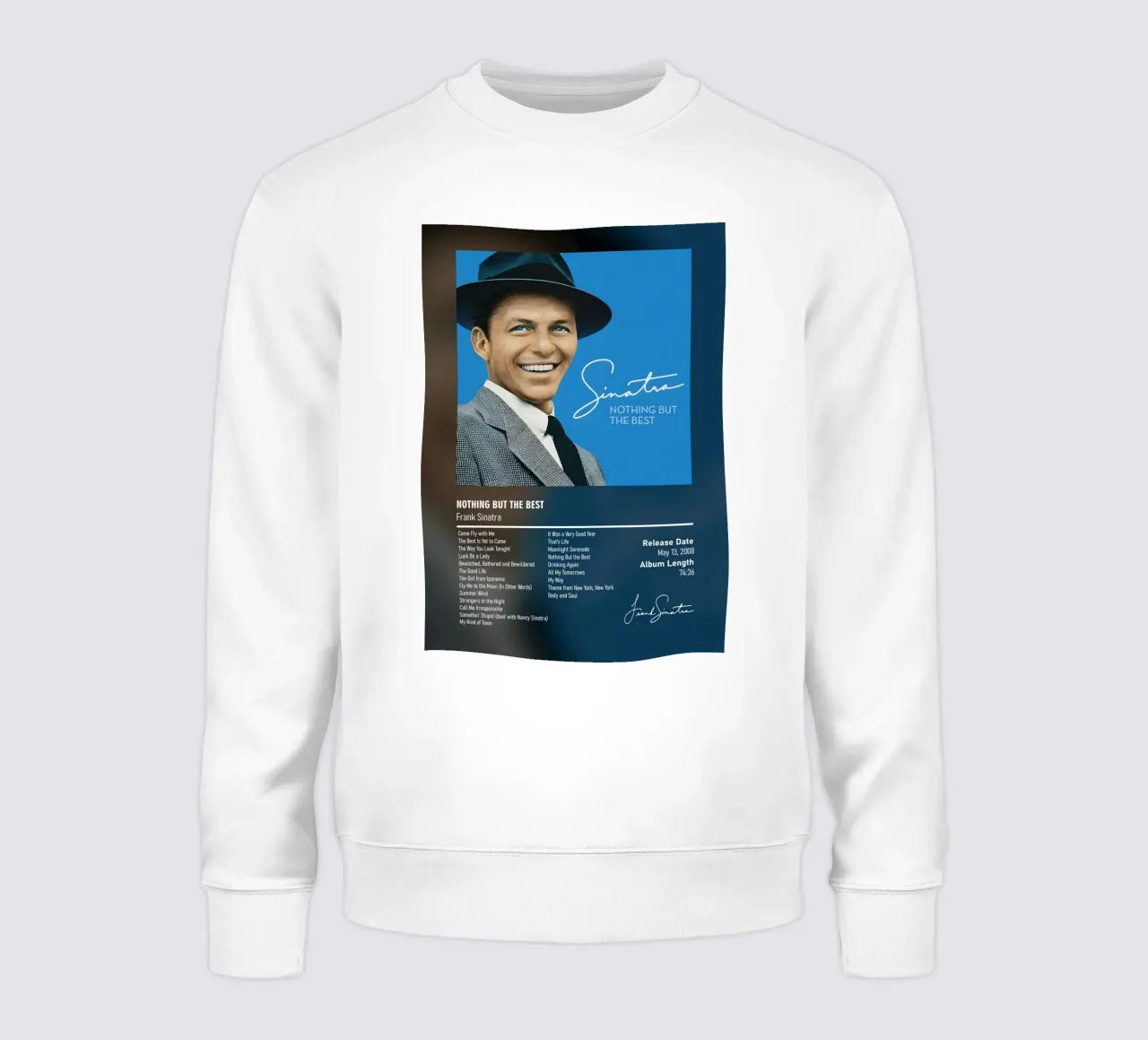 Nothing But the Best (2008) by Frank Sinatra sudadera de DGUnder
