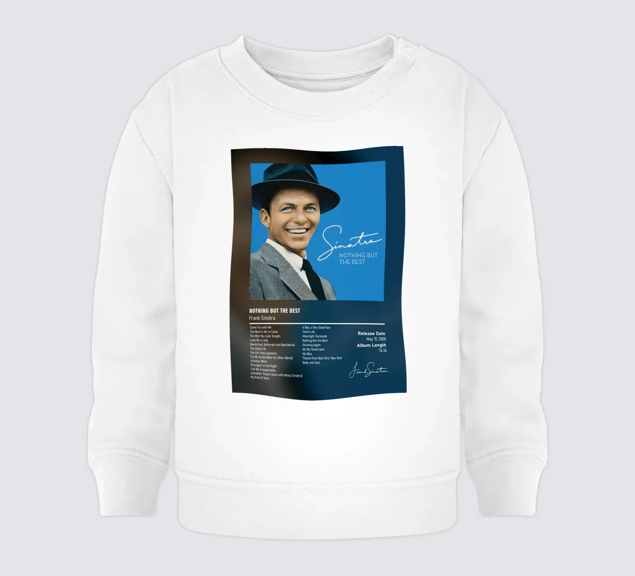 Nothing But the Best (2008) by Frank Sinatra felpa neonato da DGUnder