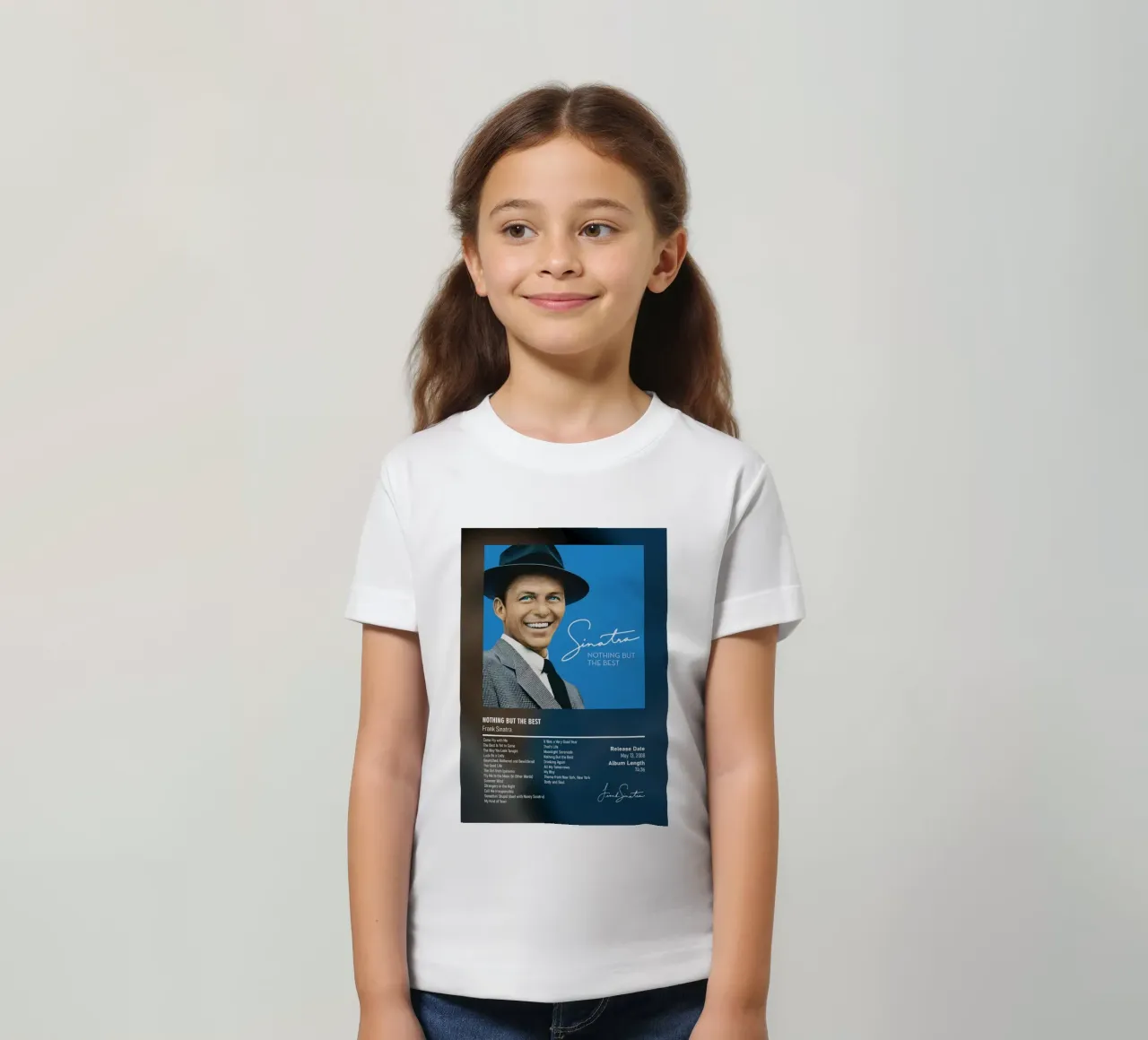 Nothing But the Best (2008) by Frank Sinatra t-shirt bambini da DGUnder
