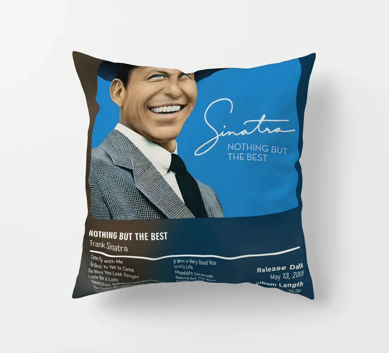 Nothing But the Best (2008) by Frank Sinatra cuscino da DGUnder