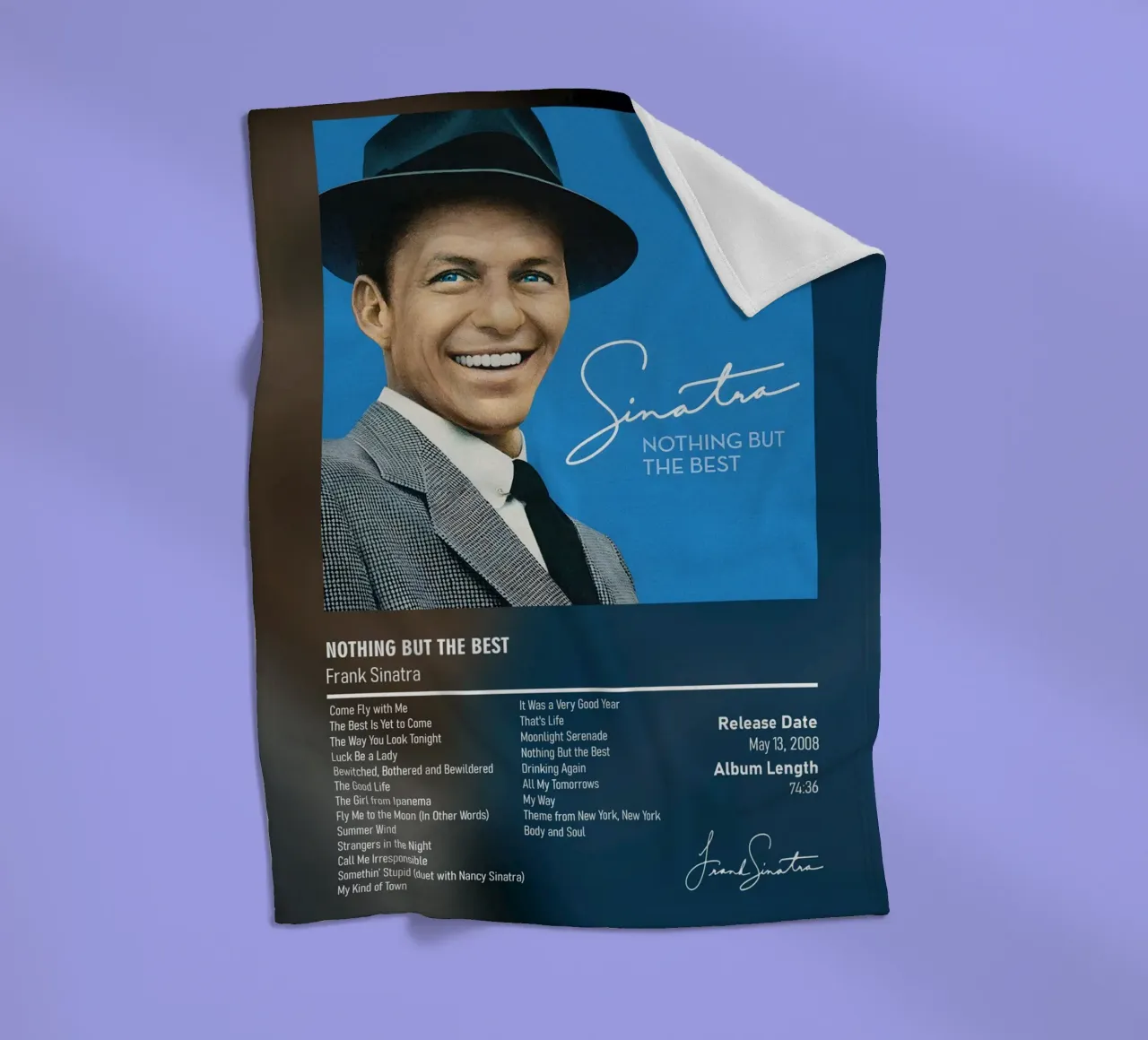 Nothing But the Best (2008) by Frank Sinatra coperta in pile da DGUnder