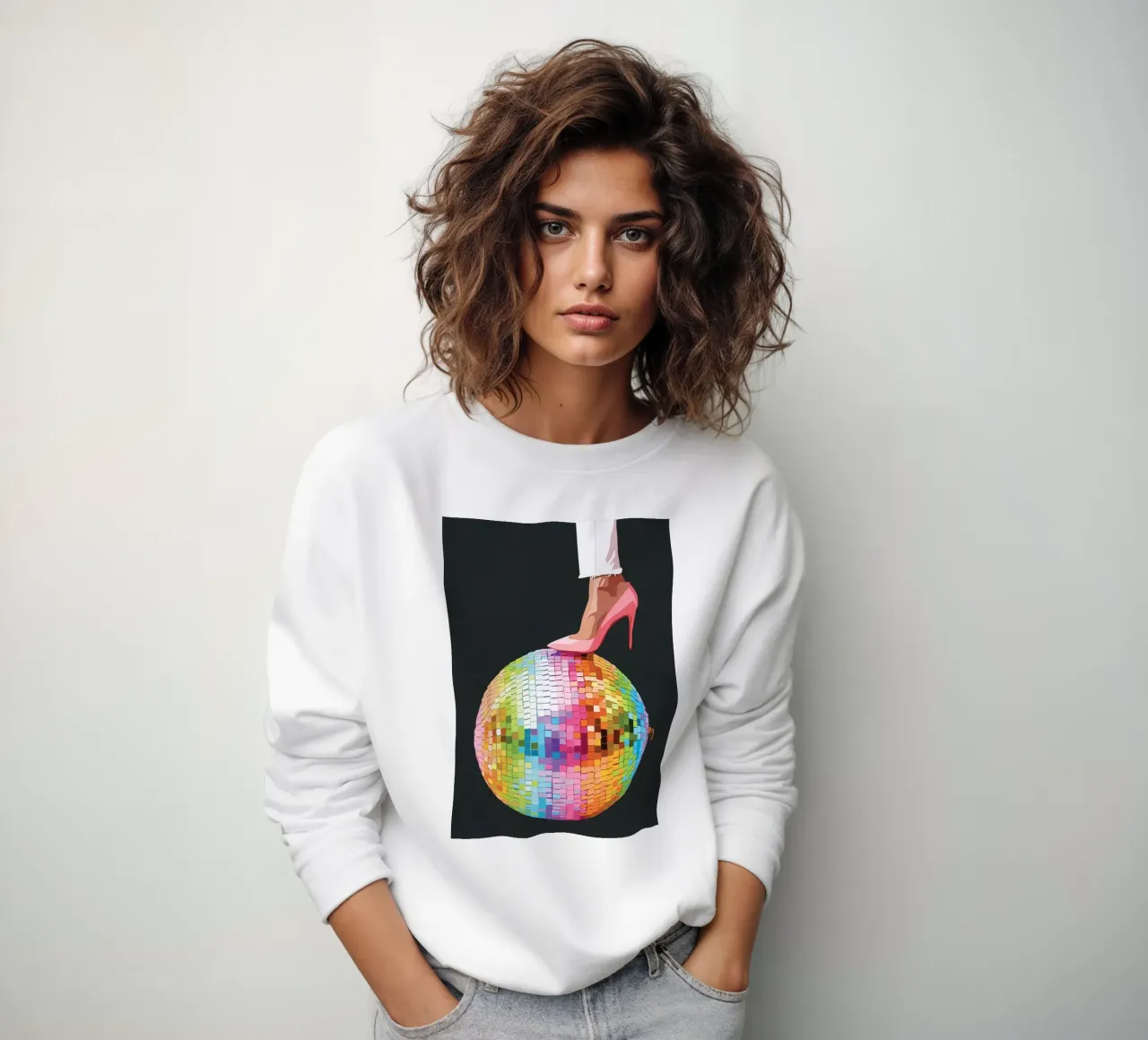 Lights of the Disco 1 felpa da Nadjaa