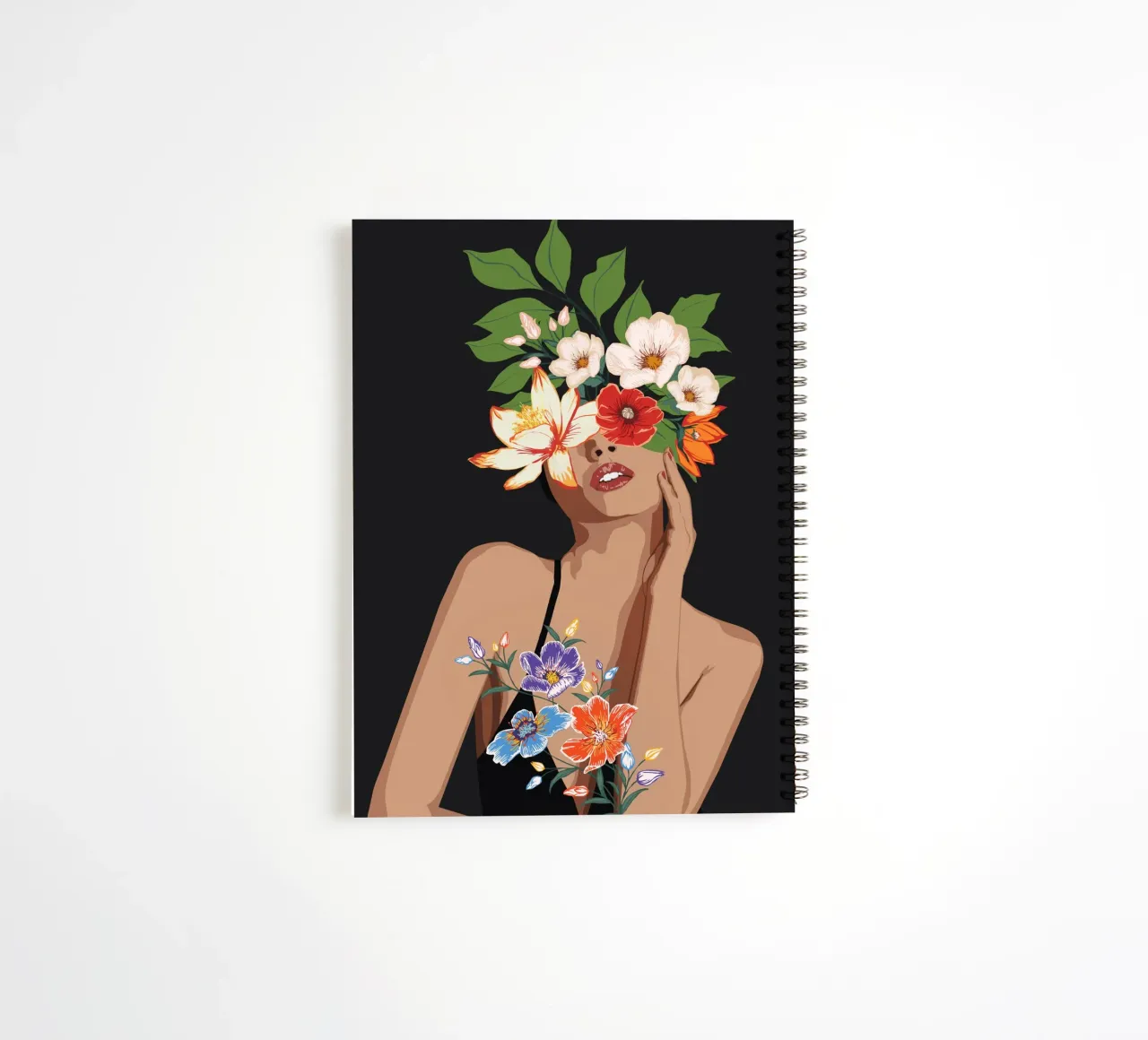 Bloom 1 spiral notebook by Nadjaa