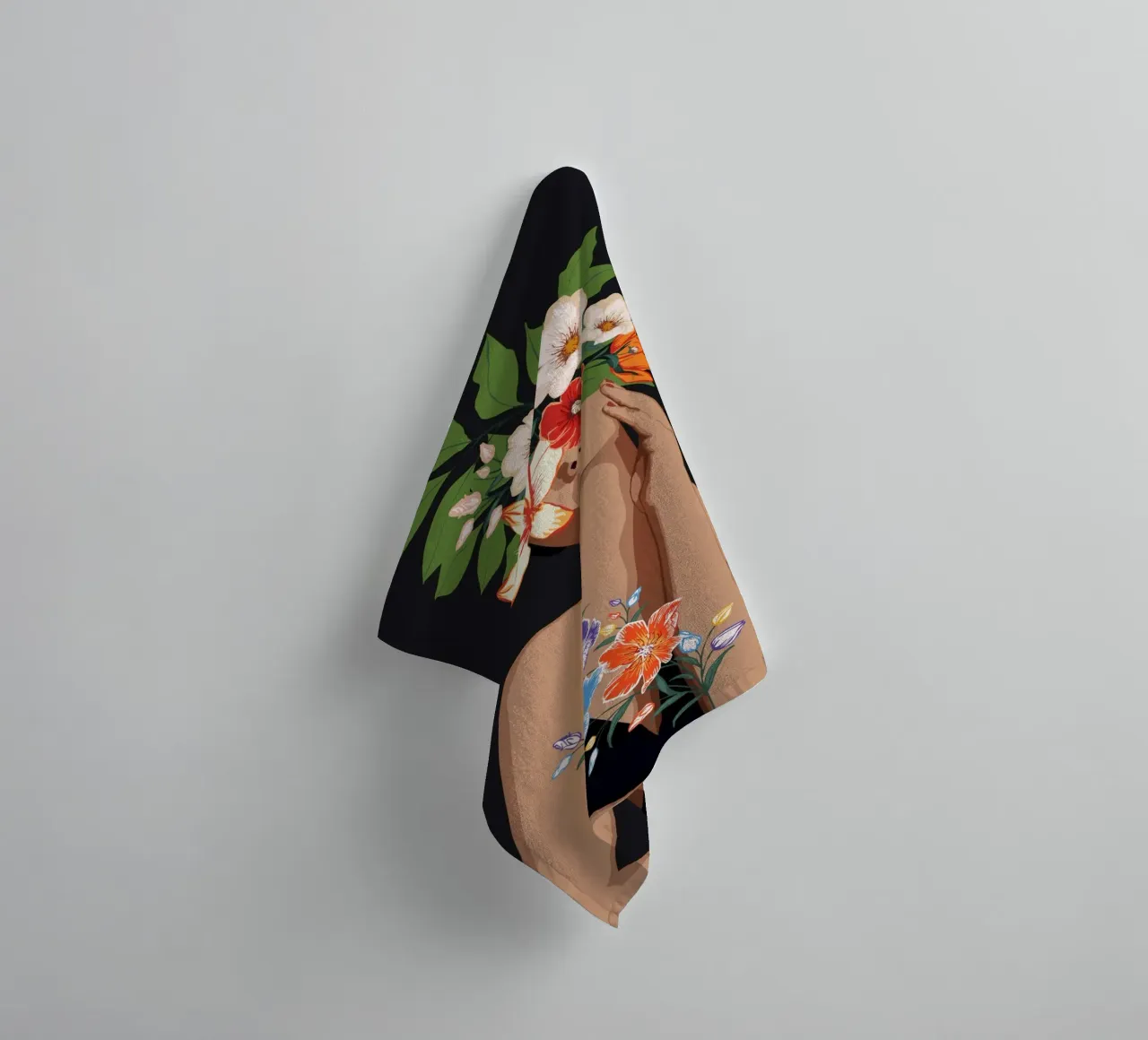 Bloom 1 asciugamano da bagno da Nadjaa
