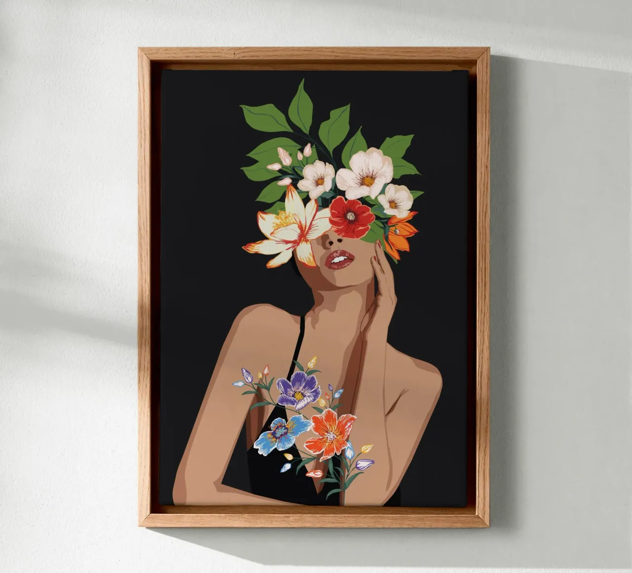 Bloom 1 toile de Nadjaa