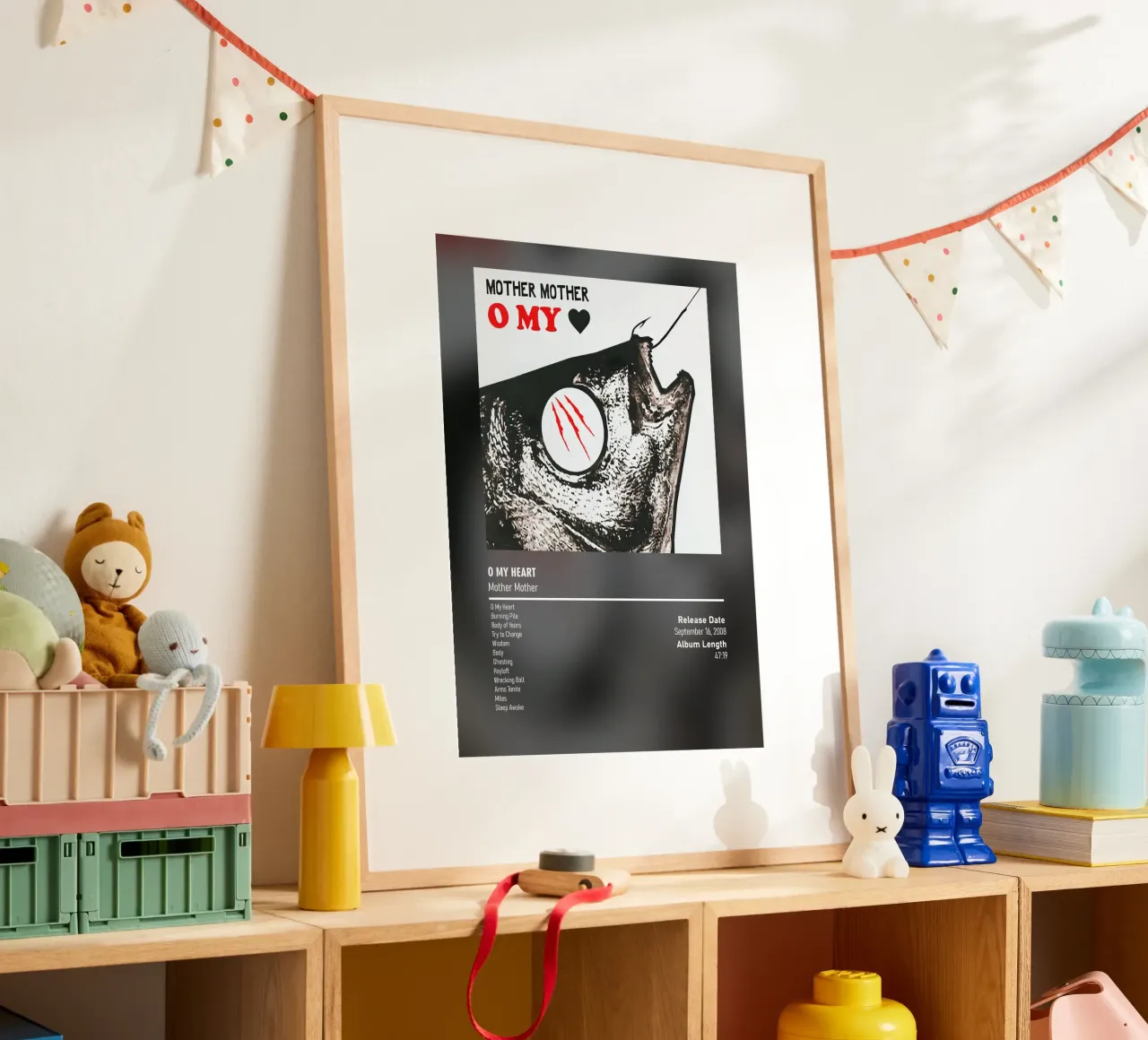 O My Heart  by Mother Mother poster da DGUnder